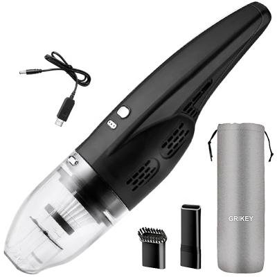 China Hotel Handheld Vacuum Cleaner Portable Cordless Mini Car Vacuum Cleaner by Rechargeable Li-ion Battery for Home and Pet Hair Car for sale