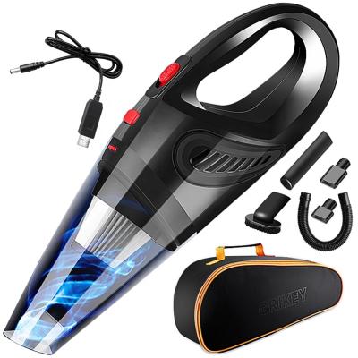 China 6000PA Lightweight Cordless Vacuum Cleaner For Car Vacuum Cleaner USB Rechargeable Portable Cordless Wet Dry Powerful Vacuum Cleaners for sale