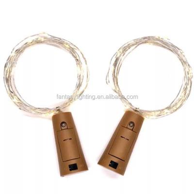 China Indoor and Outdoor Cork Bottle Copper Led String Light for Decoration with Bottle Cork Birthday Wedding Christmas Party for sale