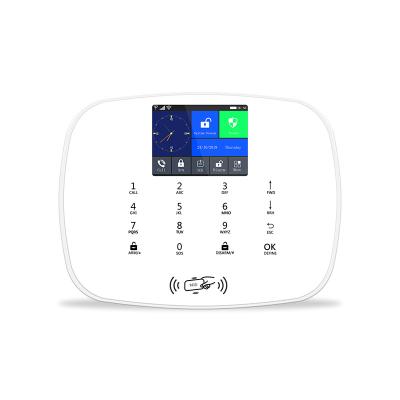 China Wireless Home Alarm Security Alarm System Support 3G/4G 433mhz SIM Card for sale