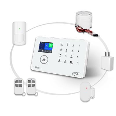 China China topsale GSM+3G+WIFI video alarm system remote control APP network video real time viewing wireless security work with IP camera for sale