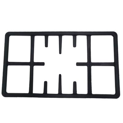 China Durable Wholesale Electric Oven Gas Cooker Parts Cast Iron Handrail Shelf Brackets Pan Support Chromed Grill Mesh For Oven for sale