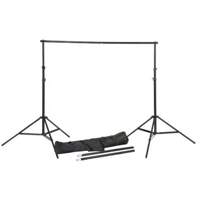 China Heavy Duty Aluminum Photo Studio Background Stand Kit with Carry Bag for Portrait and Studio Photography BG2650 for sale