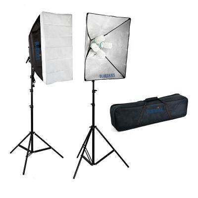 China 4 Main Plug Softbox Continuous Lighting Kits with Carry Bag BS2041 for sale