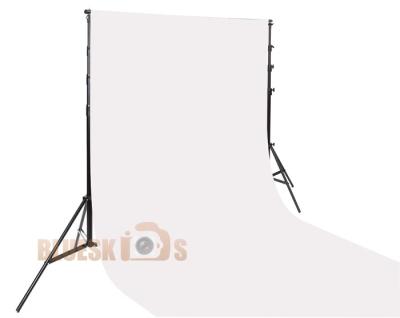 China SOLID COLOR White Folding 3 x 6 M Photo Studio Muslin Backdrop for Photography Video and Television for sale