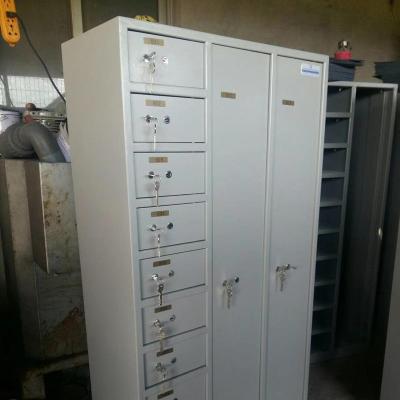 China Hotel Stainless Steel Hotel Lobby Safe Box Safe Deposit Box Locker for sale