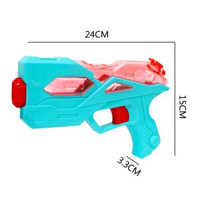 China 2022 New Plastic Transparent Powerful Water Guns For Dollar Store Water Gun Toys for sale