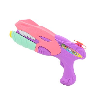 China Shooting Playing Games 2022 Summer Hot Selling Dinosaur Water Gun Kids Squirt Gun Toys Outdoor Beach Shooting Games Toys for sale