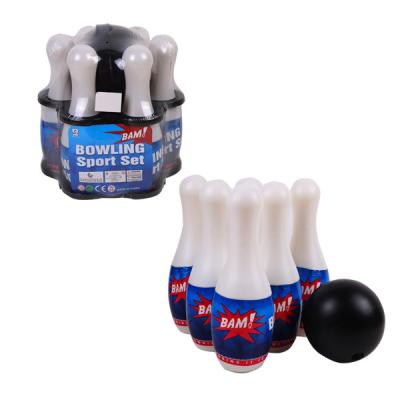 China Hot Selling Indoor and Outdoor Sports Toy Outdoor and Indoor Children Roll Ball Games Set Child Sports Bowling Ball Toy for sale