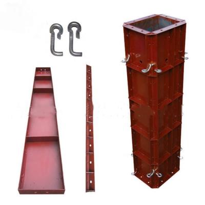 China China Supplier Reusable Concrete Construction Easily Assembled Steel Formwork for Pillar Beam Shear Wall for sale