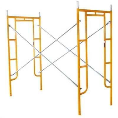 China Safety Traditional Masonry H Frame Material Scaffolding For Construction for sale