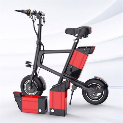 China Original Cheap Portable DC Brushless Motor Foldable 30Km/H 500W For Adults 48V7.5AH Electric Scooter for sale