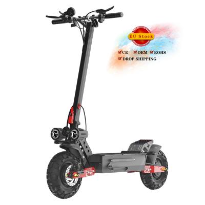 China EU Unisex Stock 11 Inch Off Road Tire Electric Scooter with Powerful Dual Motor 1600w, Adult Off Road Fast Folding Electric Scooter for sale