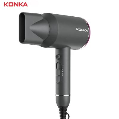 China Ionic &Cold Professional Hot &Cold Professional Hot Wind Hair Dryer Salon Hair Dryer Strong Wind Hair Dryer KONKA Hammer Negative Ion Fan for sale