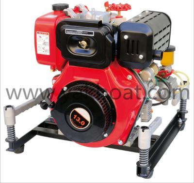 China High Efficiency 13HP Single Cylinder Portable Pump / Engine Water Pump / Diesel Fire Water Pump for sale