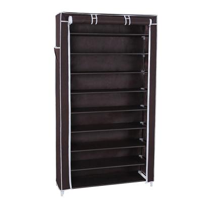 China Sustainable Chevron Fabric Closet Storage Organizer For Shoes for sale