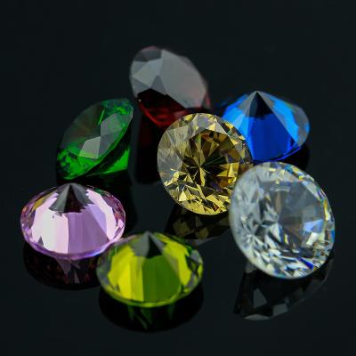 China Wuzhou Lowest Price Color Change New Zirconia Stone Crystal Gems For Sale for sale