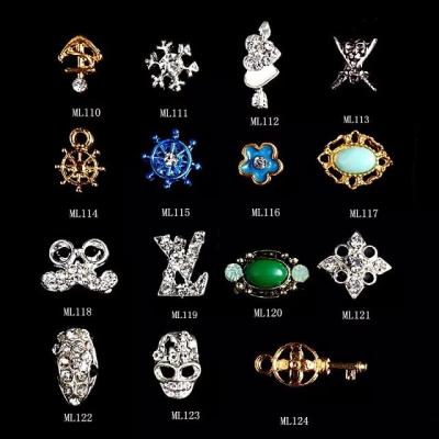 China 3D Nail Art Decoration Alloy Jewelry Glitter Rhinestone ML110-124 for sale