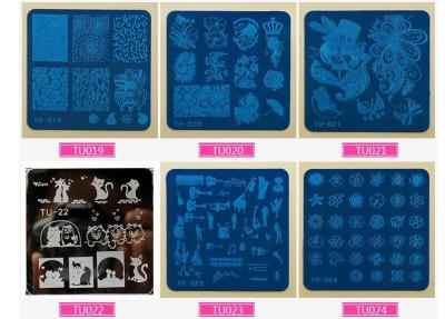 China Nail Art - Decorating Stamp Plate, Scraper tool and Nail Stamper TU19-24 for sale