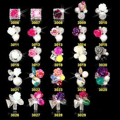 China NEW Arrival Flower 8*6mm Bow Nail Charm- Nail Charms- Nail Jewelry- Nail Art-China Wholesale Bow Nail Charm for sale