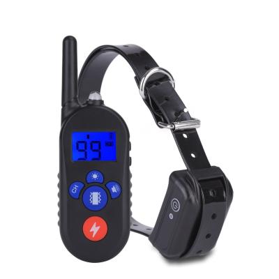 China Sustainable Remote Control Dog Artifact Dog Collar Anti-bark Click Collar Training Electronic Bark Control for sale