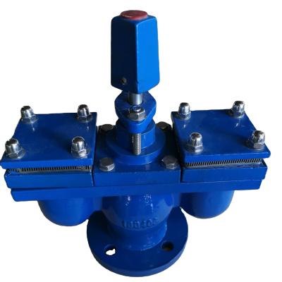 China Water Diesel Fuel Air Double Orifice Air Release Valve Ductile Flange End for sale