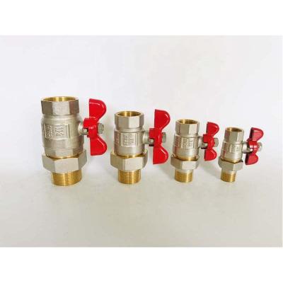 China Brass Ball Valve Price List Ball Valve Brass Copper MWBSV-004 for sale