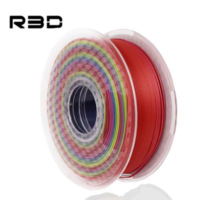 China R3D Pen 1.75mm 1KG Rainbow FDM 3D or 3D Printer Filament PLA For 3D Printer With Clear Spool for sale