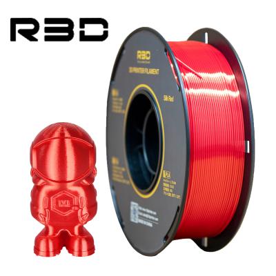 China 3d printing 1.75mm 1KG 210*210*90mm R3D PLA filament silk satin high gloss silky for sale