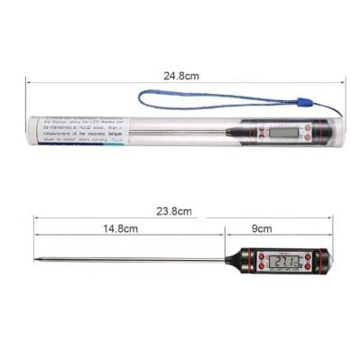 China Wholesale Digital Food Grade Thermometer Factory Food Thermometer BBQ Thermometer Measure Instant Read Meat Thermometers for sale