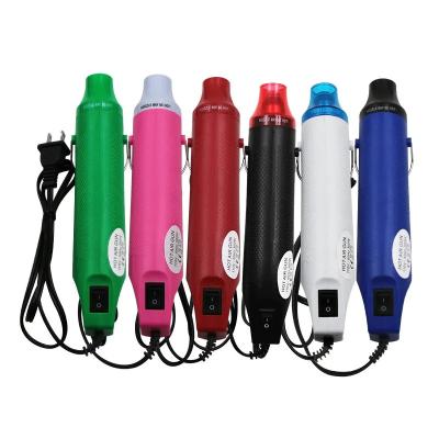 China Factory Wholesale Hot Air Gun 110V/220V Mini 300W Cool/Hot Air Shrink Wrapping Machine Handheld Heat Gun for sale