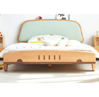 China H5019 Nordic Style Complete In Features Solid Wood Kids Bed Princess Bed Room Set for sale