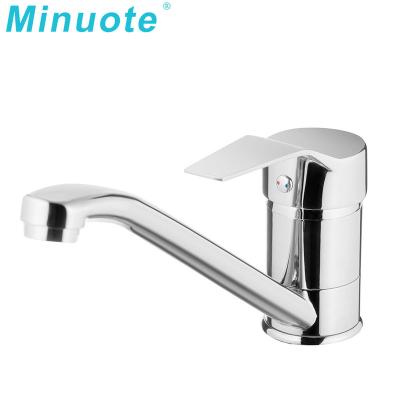 China Other Deck Mounted Brass Single Handle Kitchen Sink Faucet Set With Kitchen Faucet Bubbler for sale