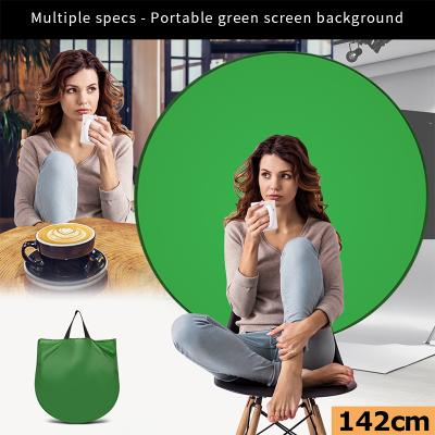 China Background Props Camera Studio Foldable Seamless Live Cutout Photography Backgrounds For Photography Backdrops Props Greescreen Green Screen for sale