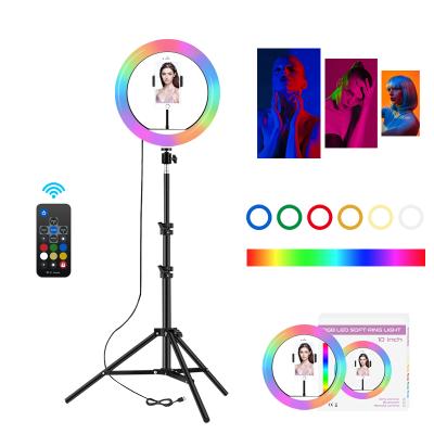 China Pratical High Quality 10 Inch RGB Led Ring Light Tube StudioLamp Power Article Photography Weight Estimating Input Photographic Origin for sale