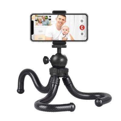 China Mini Accessories Portable Flexible Silicone Flexible Camera Tripod Phone Tripod for Smartphone and Camera for sale