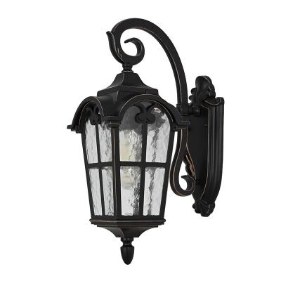 China European Antique Roman Courtyard Outdoor Waterproof Balcony Door Villa Garden Lamp Polycarbonate Outdoor Wall Lamps Retro for sale