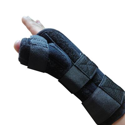 China Orthotics deluxe version of china medical adjustable thumb wrist support splint can heal injuries for sale