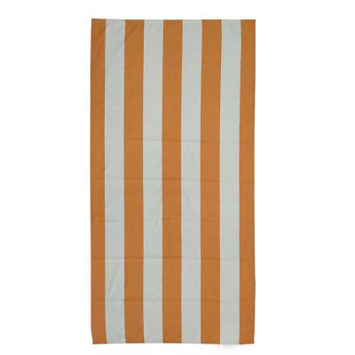 China Compressed Fashionable Quick Dry Sand Beach Towel Fiber Outdoor Sports Micro Free Camping Towel for sale