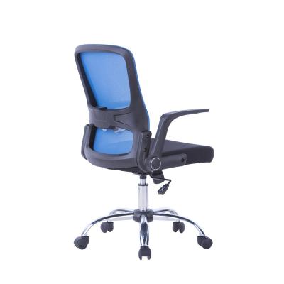 China (Height) Customized Ergonomic Swivel Adjustable Mesh Back Chair Office W205 Mid-Back Adjustable Color Height Office Chair for sale