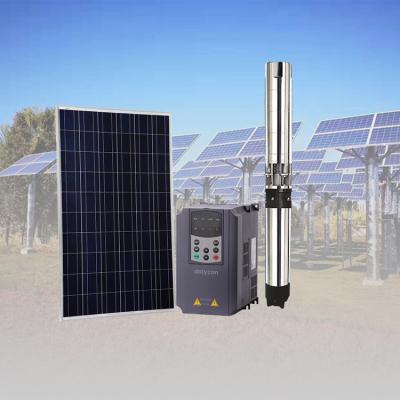 China AC 0.5kw 200kw Home Customized Solar Pump For Deep Well for sale