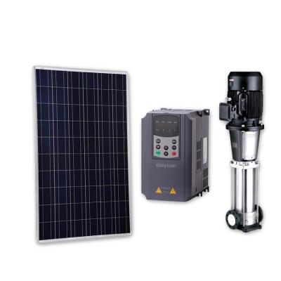 China Home 0.37kw to 3kw DC Solar Pump System for sale