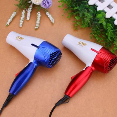 China Foldable Hotel Foldable Portable Drawer Mini Travel Household Hair Dryer with Blue and Red for sale