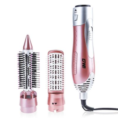 China Professional Home Hair Curler Dryer Comb Curling Drying Function 2 in 1 Comb Salon Styling Multifunctional Tool Kits Hair Dryer for sale