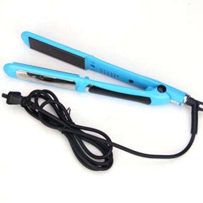 China Salon Flat Iron Newest USA PIN PLUG Tourmaline Ceramic Hair Straightener Professional Flat Iron Mini Private Label for sale