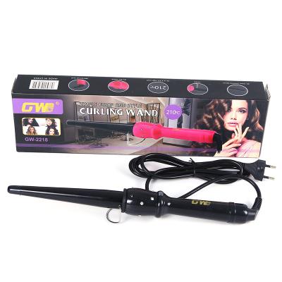 China Hair Salon Product Wholesale Private Label Hair Curler Maker Iron Hair Curler Automatic Voltage 110V 240V Double Curling Magic Wand for sale