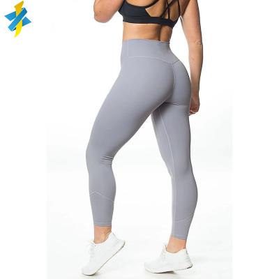 China Antibacterial Women's Fitness Clothes 2019 high waisted custom logo supplex gym fitness sport yoga leggings for sale