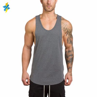 China Wholesale Mens Gym Tank Top Breathable Training Vest For Men Sport Wear Custom LOGO Printing for sale