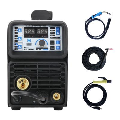 China INVERTER ANDELI MIG Mig Welding Machine 3 in 1 CAT Muttahida Majlis-e-Amal Arc Welding Machine Gasless Welder MIG-270SE 110V/220V MIG Welder for sale