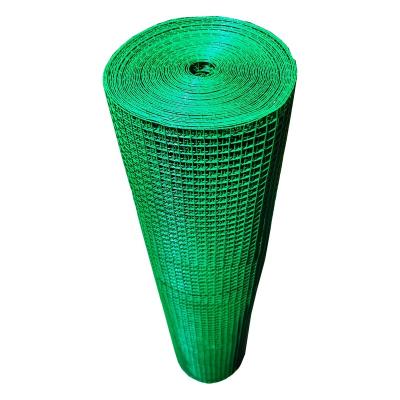 China High Strength Light Green PVC Coated Welded Wire Mesh Rolls for sale